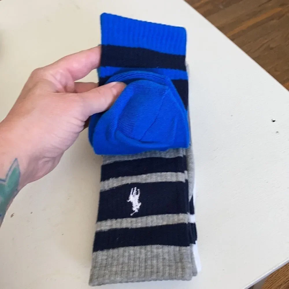 Polo Ralph Lauren classic sport crew socks 3 pk